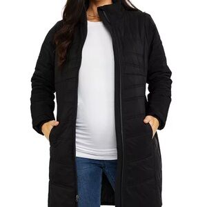 Motherhood Maternity- Women's Core Maternity Puffer Jaclet